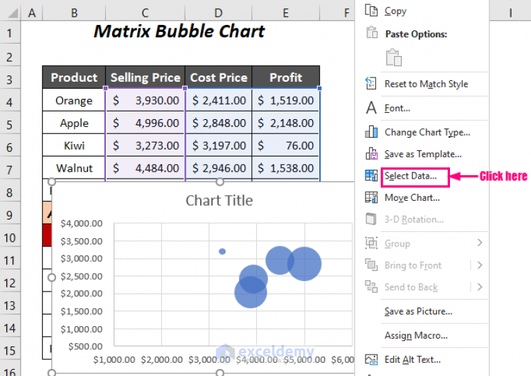 how-to-create-a-matrix-chart-in-excel-2-common-types-exceldemy