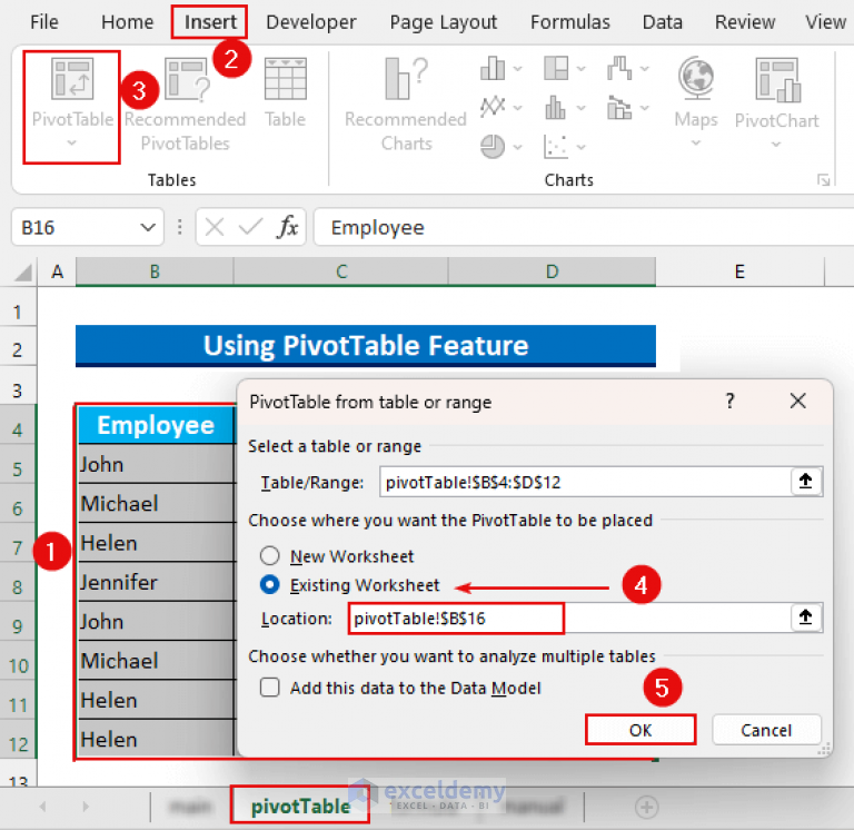 how-to-create-a-training-matrix-in-excel-3-easy-methods-exceldemy