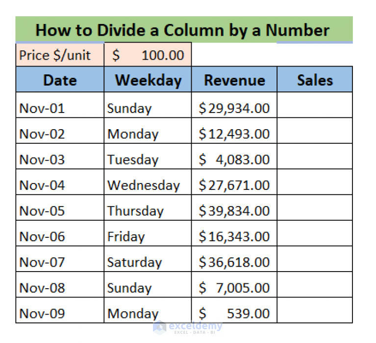 how-to-divide-a-column-by-a-number-in-excel-3-quick-methods