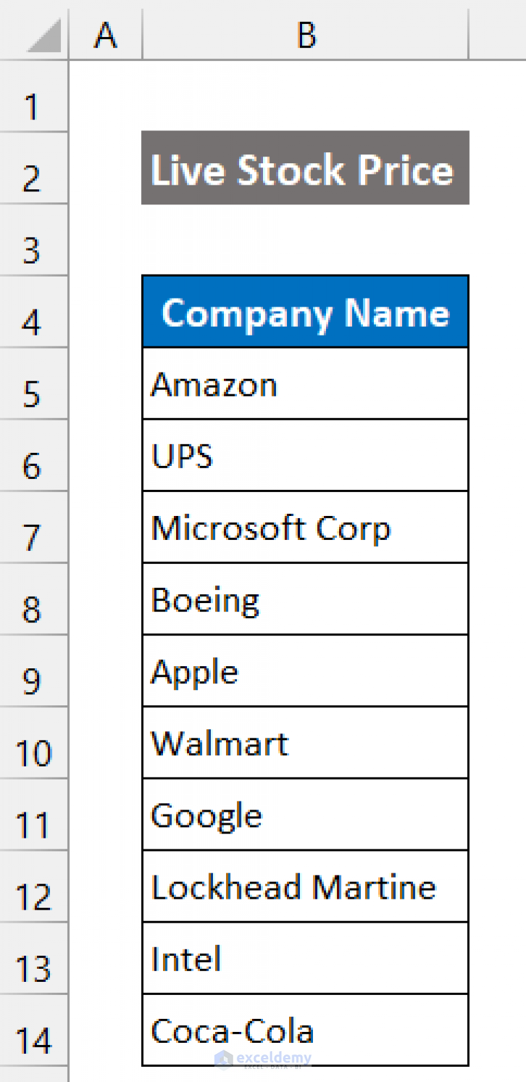 how-to-get-live-stock-prices-in-excel-4-easy-ways-exceldemy