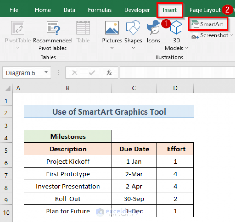 how-to-create-a-project-timeline-in-excel-3-simple-methods