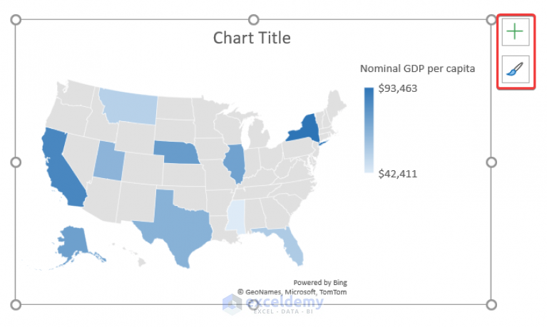 How to Make Geographic Heat Map in Excel (2 Easy Ways) - ExcelDemy