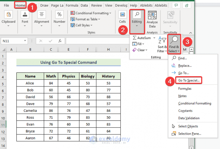 How to Protect Hidden Columns in Excel (4 Easy Methods) - ExcelDemy