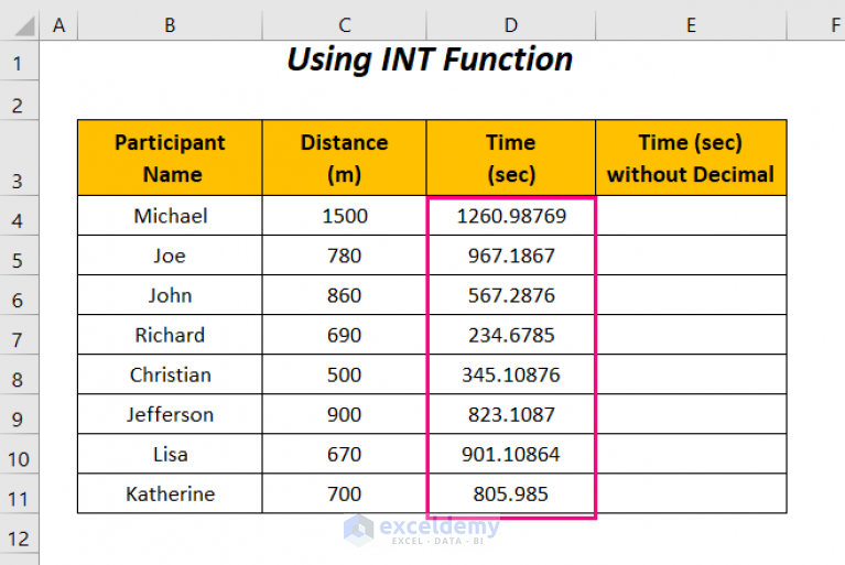 how-to-remove-decimals-without-rounding-in-excel-4-suitable-ways