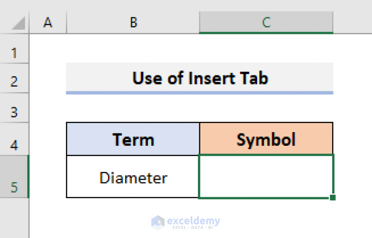 how-to-type-diameter-symbol-in-excel-4-quick-methods-exceldemy