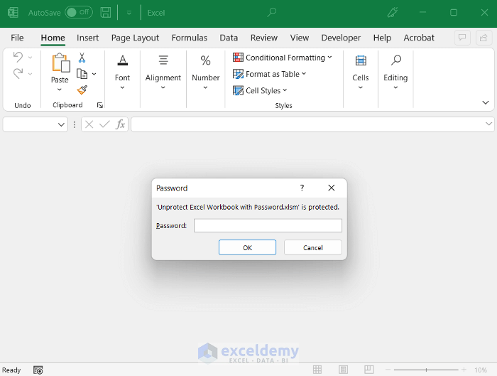 how-to-unprotect-excel-workbook-with-password-3-easy-ways