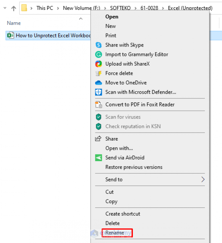 how-to-unprotect-excel-workbook-without-password-3-easy-methods