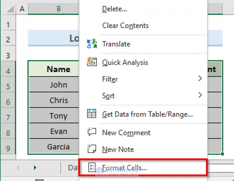 Lock A Cell After Data Entry Using Excel VBA With Message Box ...