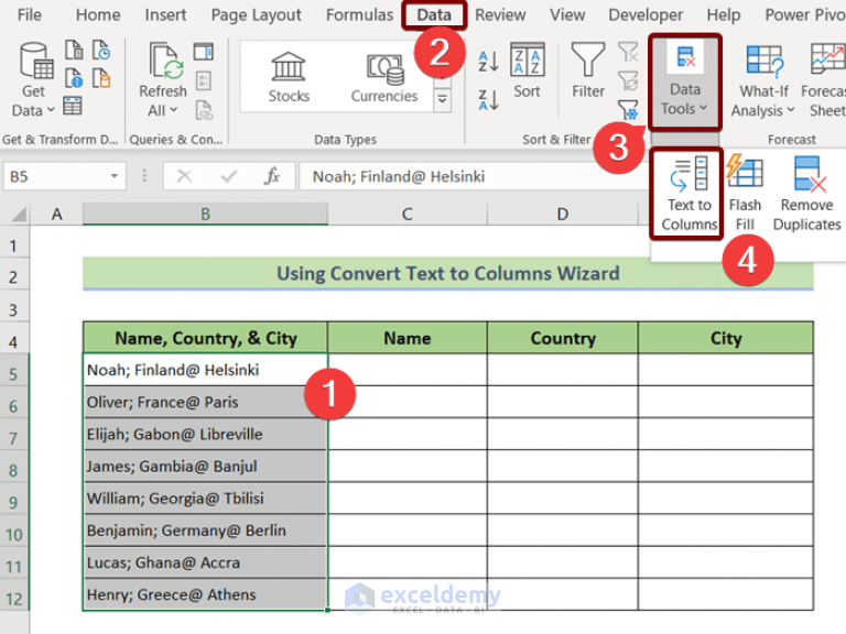 how-to-split-text-in-excel-by-character-5-quick-methods-exceldemy