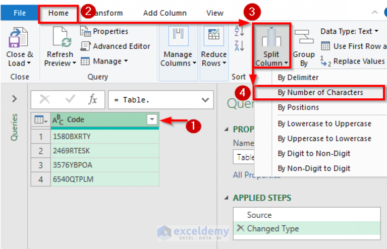 How To Split Text In Excel By Number Of Characters