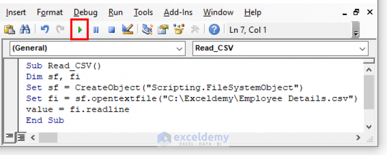 Excel Vba To Read Csv File Into Array 4 Ideal Examples Exceldemy 8929