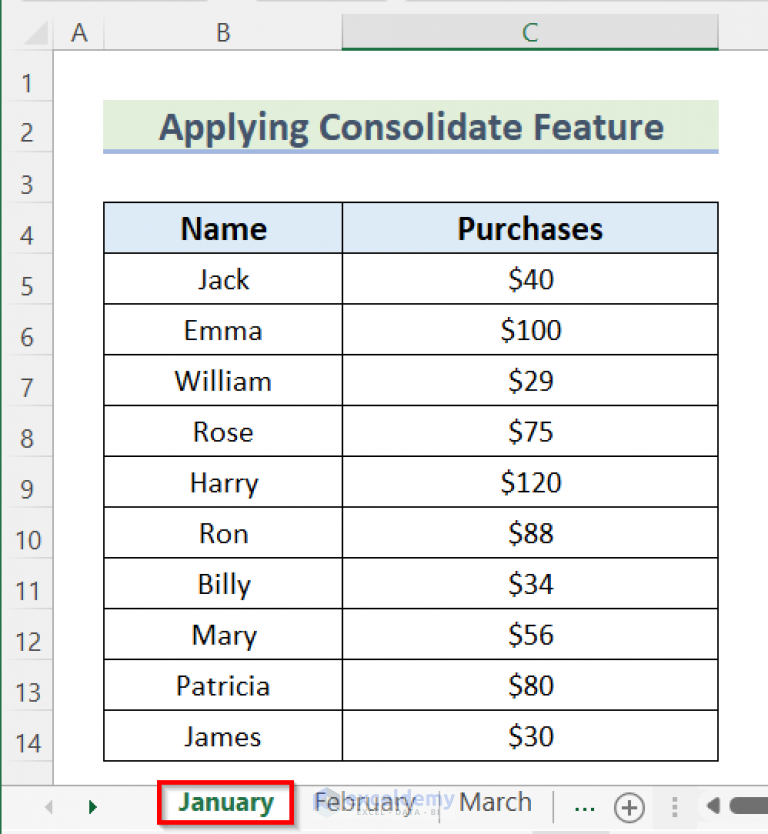  How To Consolidate Data From Multiple Columns In Excel 