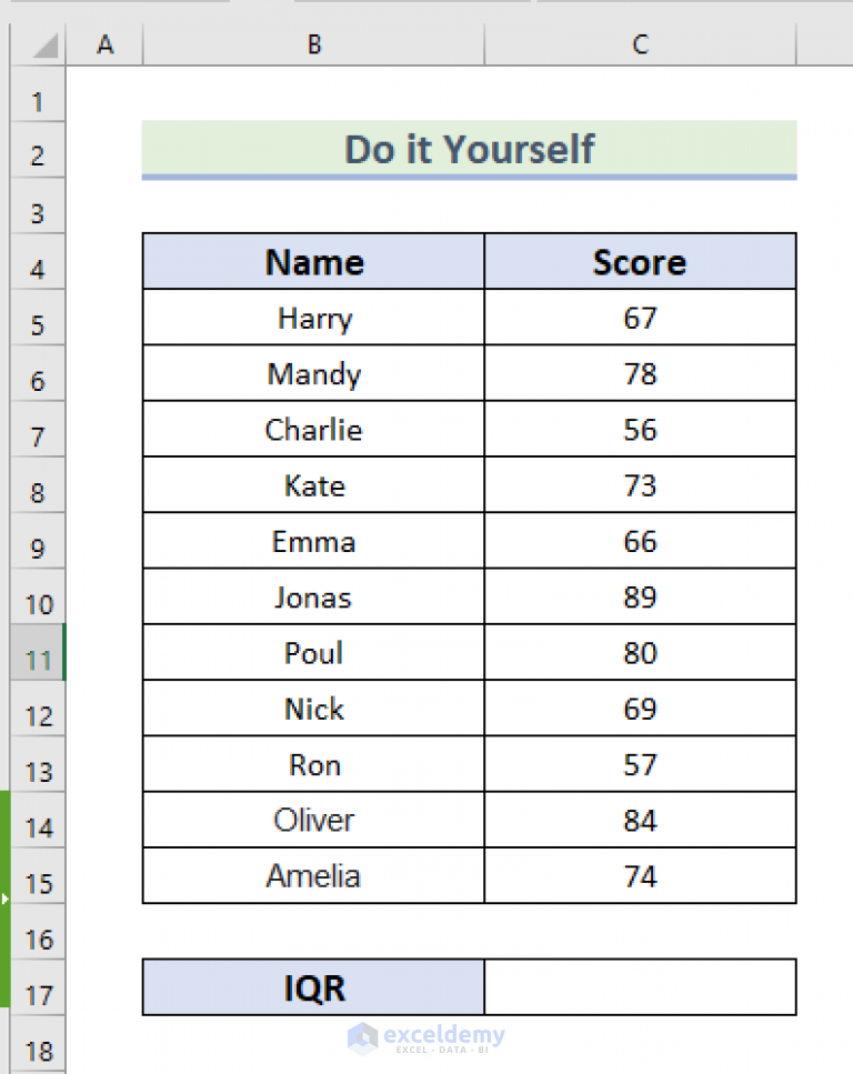 how-to-calculate-interquartile-range-in-excel-2-suitable-ways