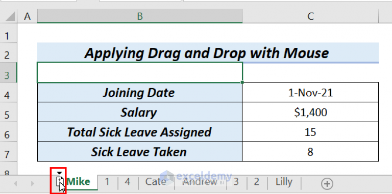 How To Arrange Excel Sheet By Name