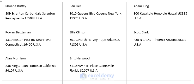 How To Make Address Labels In Word From Excel With Easy Steps 