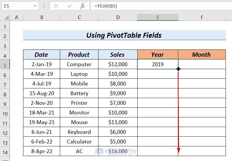 How To Group By Month And Year In Pivot Table Brokeasshome