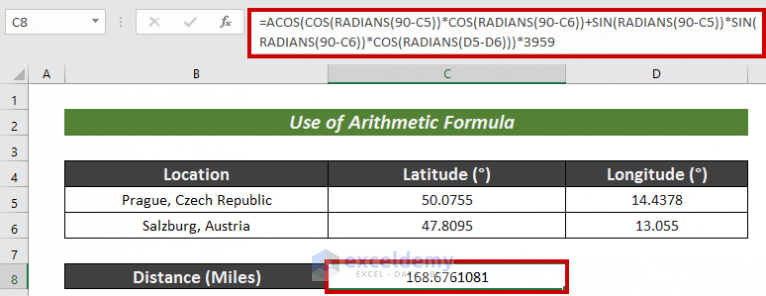 how-to-calculate-distance-between-two-gps-coordinates-in-excel