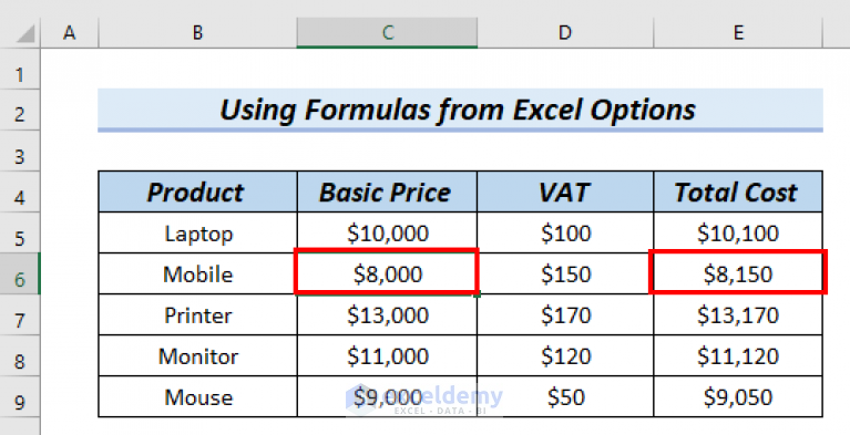 How to Stop Calculating Threads in Excel (4 Handy Methods) - ExcelDemy