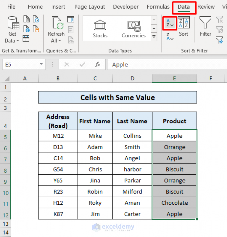 how-to-group-similar-items-in-excel-4-common-ways-exceldemy