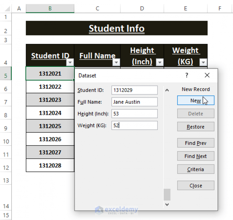 how-to-create-an-autofill-form-in-excel-step-by-step-guide-exceldemy