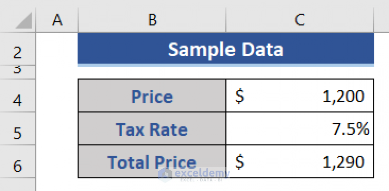 how-to-calculate-sales-tax-in-excel-4-suitable-ways-exceldemy