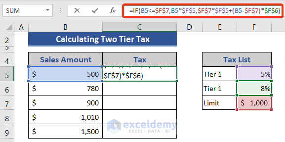  How To Calculate Sales Tax In Excel Earn Excel