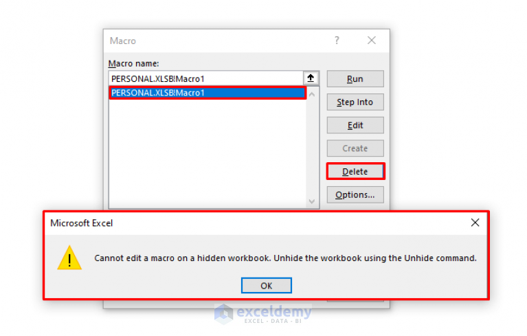 solve-cannot-edit-a-macro-on-a-hidden-workbook-2-easy-solutions