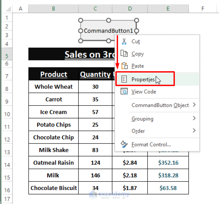 Visual Basic Code For Save Button