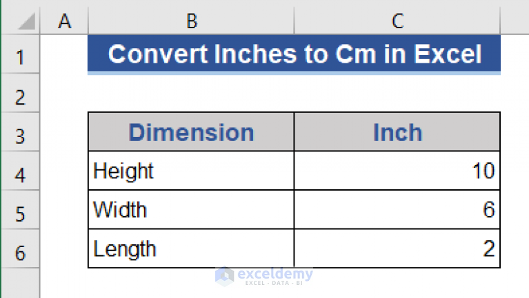 how-to-convert-inches-to-cm-in-excel-2-quick-ways-exceldemy