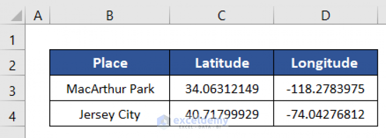 how-to-calculate-miles-between-two-addresses-in-excel-2-methods