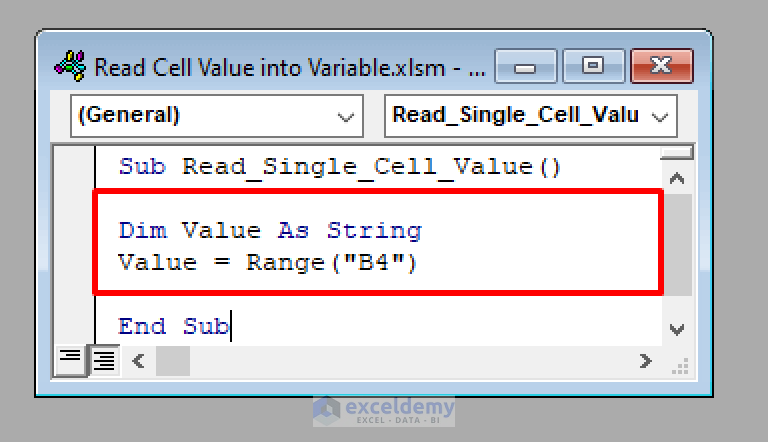 excel-vba-read-cell-value-into-variable-3-suitable-methods