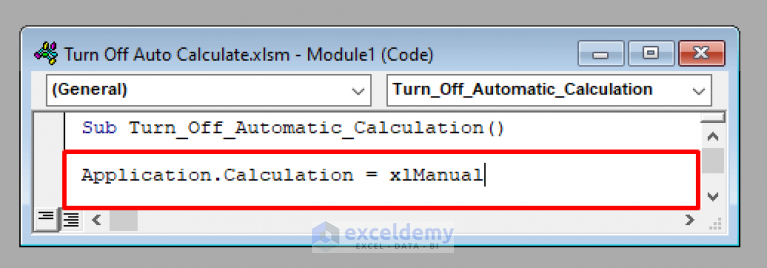 excel-vba-turn-off-auto-calculate-exceldemy