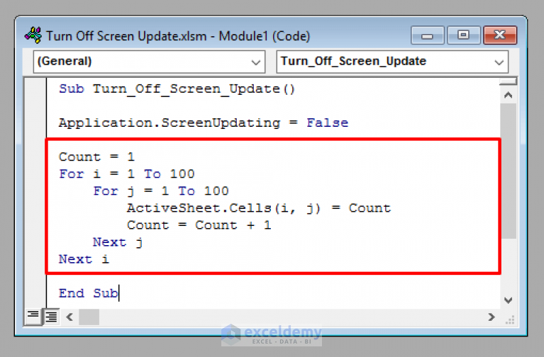 excel-vba-turn-off-screen-update-exceldemy