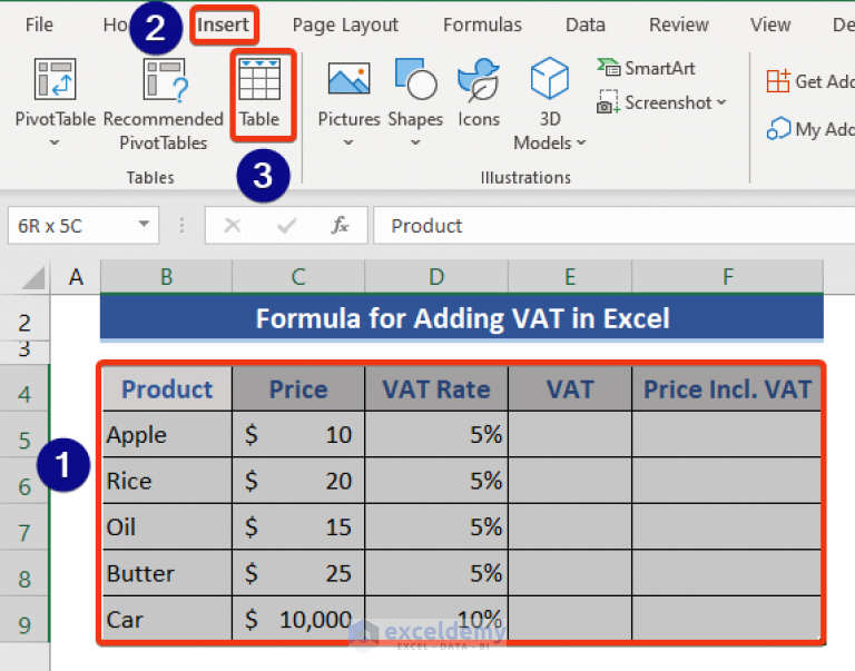 Formula For Adding Vat In Excel Apply With Easy Steps Exceldemy 4533