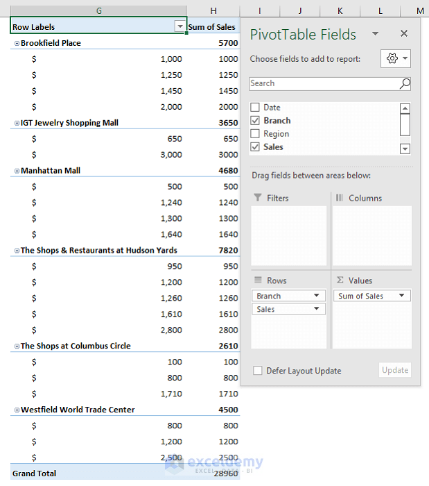 How To Group Numbers In Excel Pivot Table with Simple Steps 