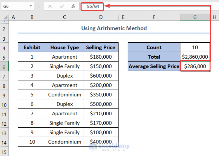 how-to-calculate-average-selling-price-in-excel-3-easy-methods