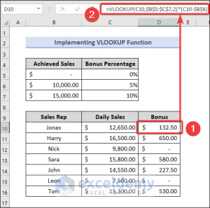 How To Calculate Bonus In Excel (5 Handy Methods) - ExcelDemy