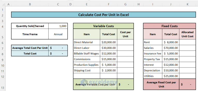 how-to-calculate-cost-per-unit-in-excel-with-easy-steps-exceldemy