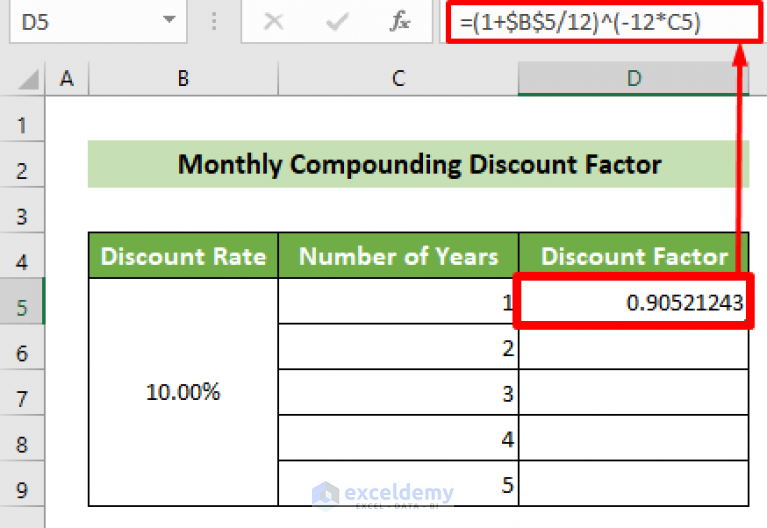 how-to-calculate-discount-factor-in-excel-6-common-ways-exceldemy