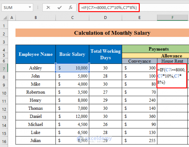 how-to-calculate-monthly-salary-in-excel-with-easy-steps-exceldemy