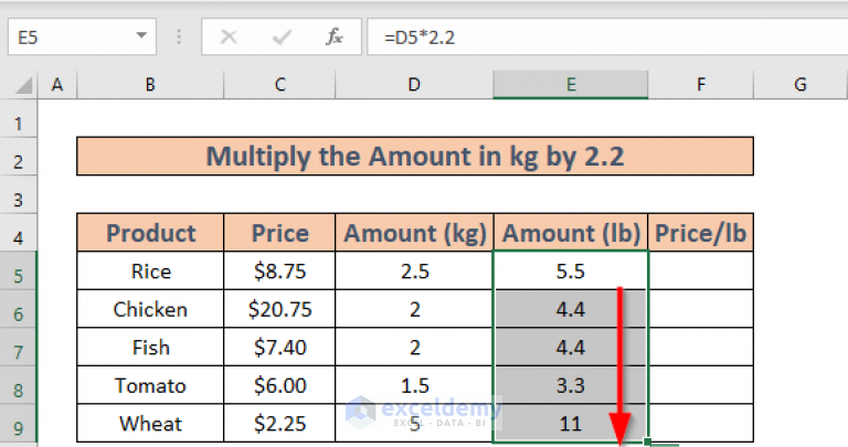 how-to-calculate-price-per-pound-in-excel-3-easy-ways-exceldemy