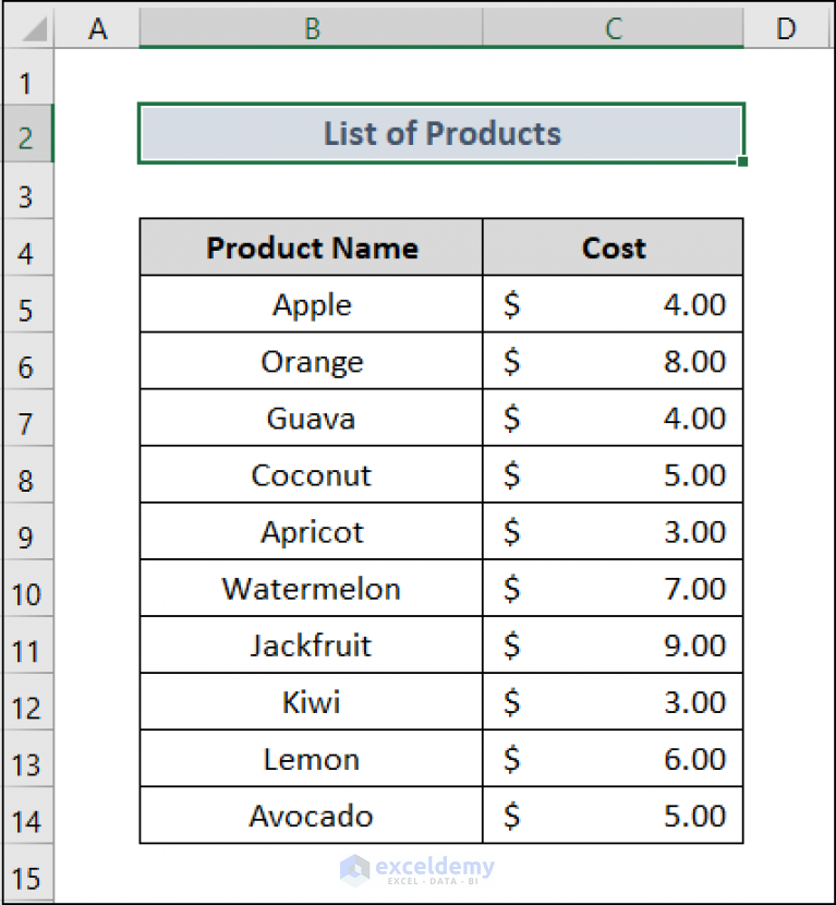 how-to-calculate-selling-price-in-excel-4-easy-methods-exceldemy