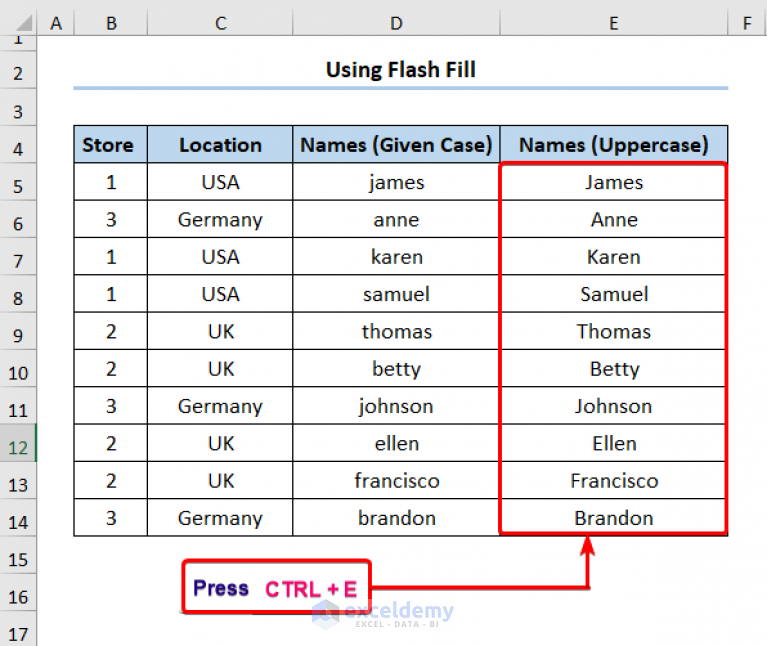 how-to-change-first-letter-to-uppercase-in-excel-6-handy-methods