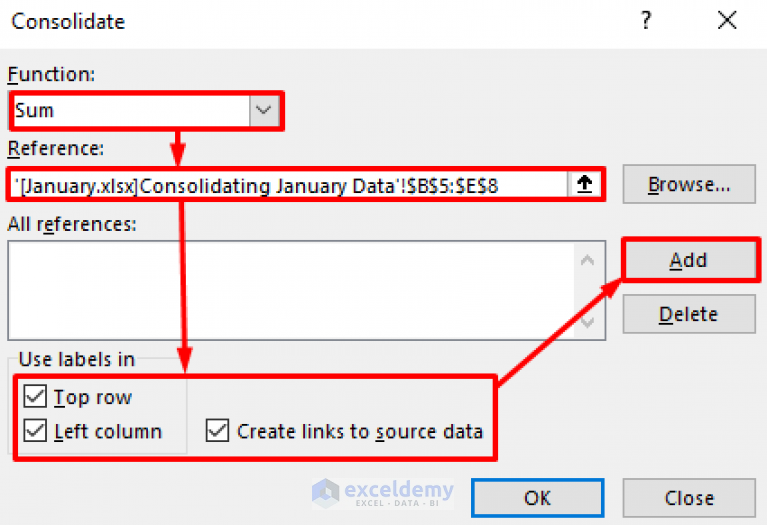how-to-consolidate-data-in-excel-from-multiple-workbooks-2-methods