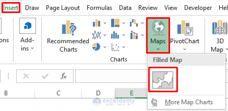 how-to-create-a-map-in-excel-world-map