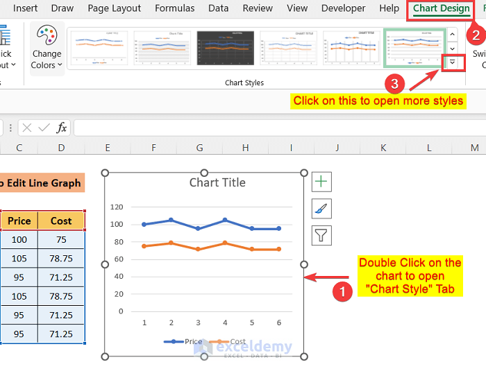 How to Edit a Line Graph in Excel (Including All Criteria) - ExcelDemy