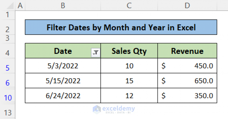 how-to-filter-dates-by-month-and-year-in-excel-4-easy-methods