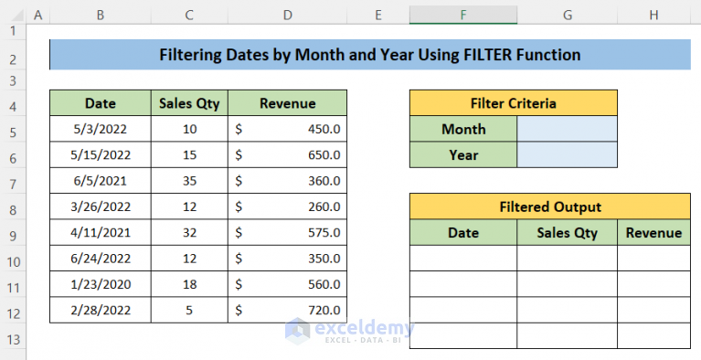 how-to-filter-dates-by-month-and-year-in-excel-4-easy-methods