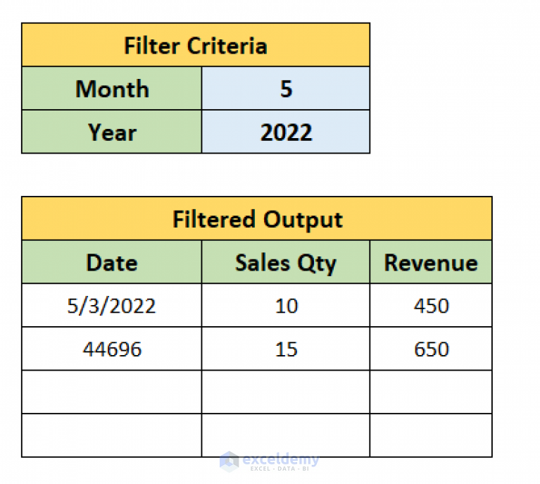 how-to-filter-dates-by-month-and-year-in-excel-4-easy-methods