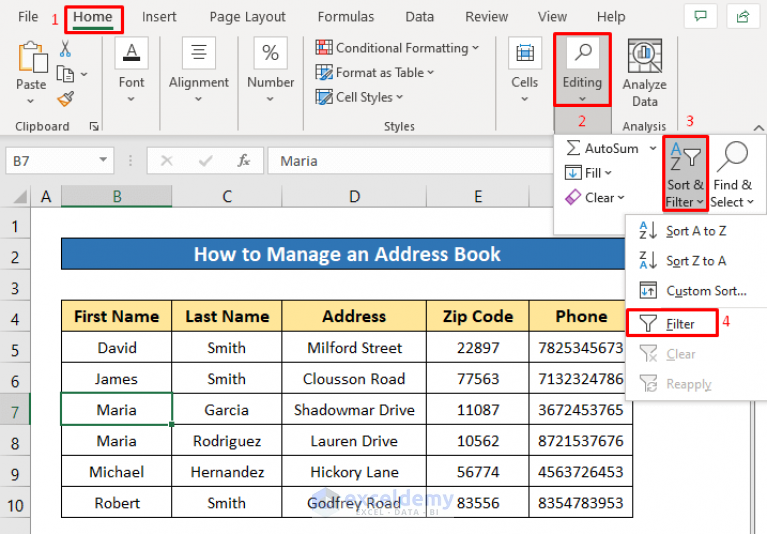 how-to-make-an-address-book-in-excel-an-ultimate-guide-exceldemy